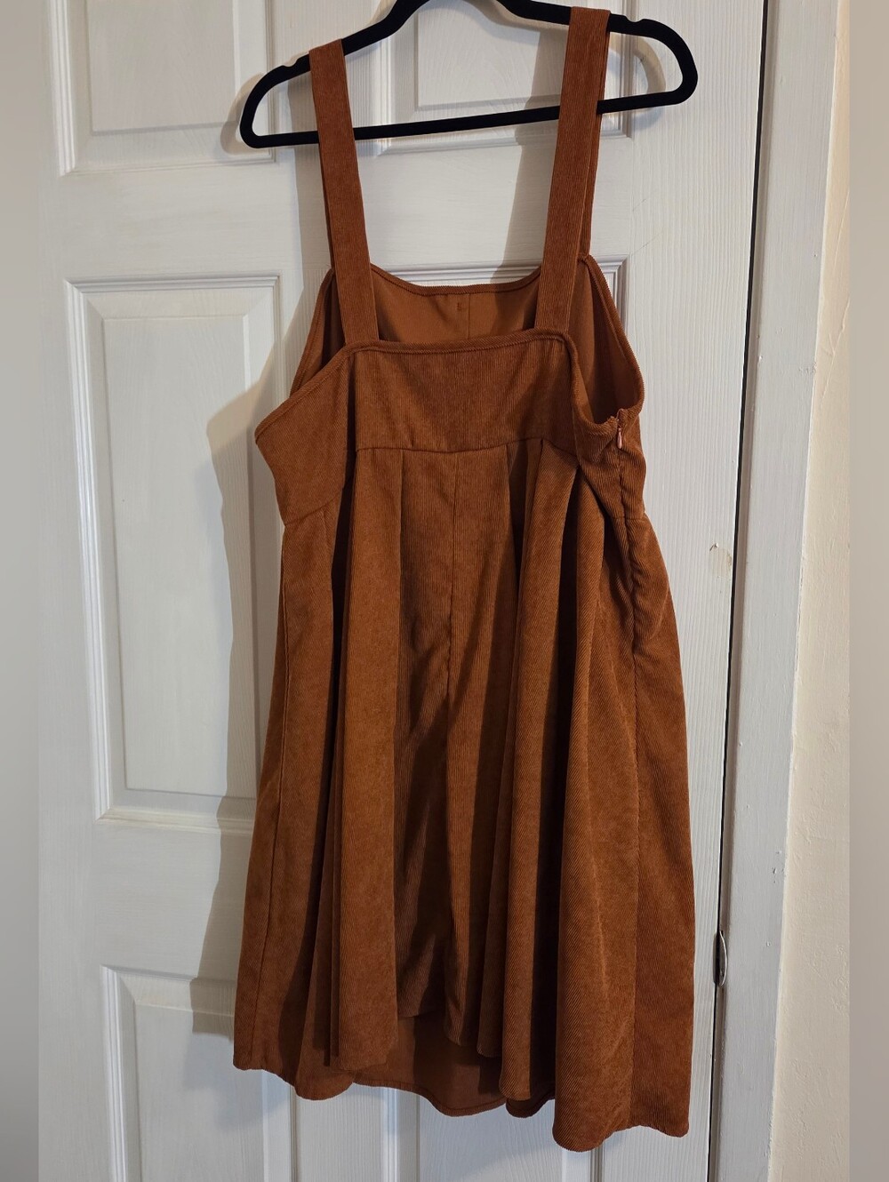 SHEIN LUNE Plus Button Front Overall Dress - Picture 3 of 6